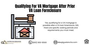 Qualifying For VA Mortgage After Prior VA Loan Foreclosure