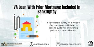 VA Loan With Prior Mortgage Included in Bankruptcy