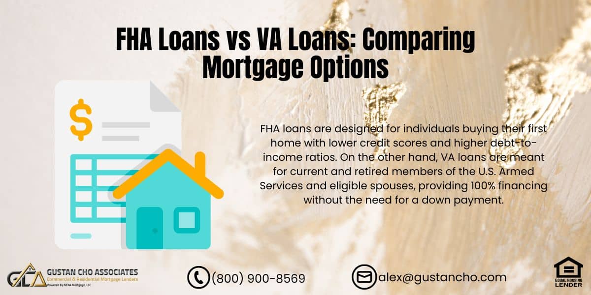 FHA Loans vs VA Loans