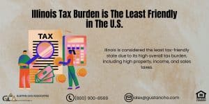 Illinois Tax Burden is The Least Friendly in The U.S.