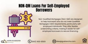 NON-QM Loans For Self-Employed Borrowers
