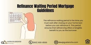 Refinance Waiting Period Mortgage Guidelines