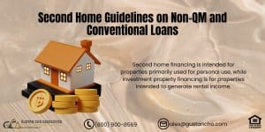 Second Home Guidelines on Non-QM and Conventional Loans