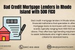Bad Credit Mortgage Lenders in Rhode Island