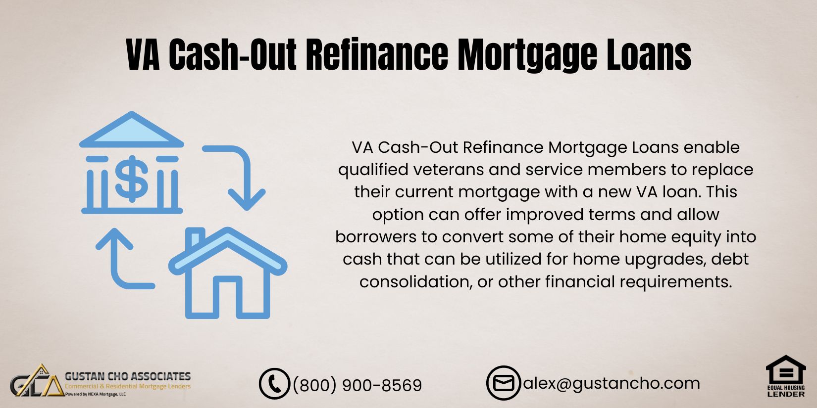 VA Cash-Out Refinance Mortgage Loans