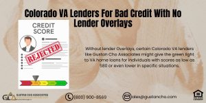 Colorado VA Lenders For Bad Credit With No Lender Overlays